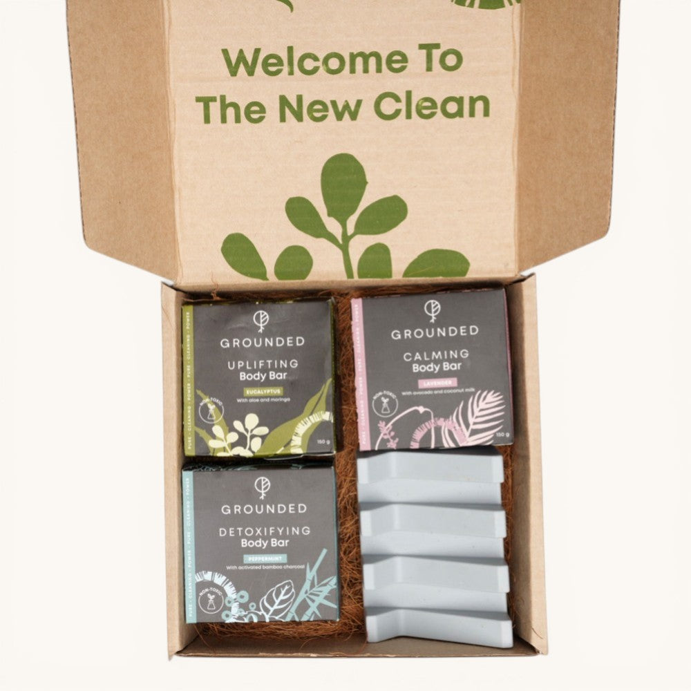 Body Bar Trio Soap Dish Gift Box
