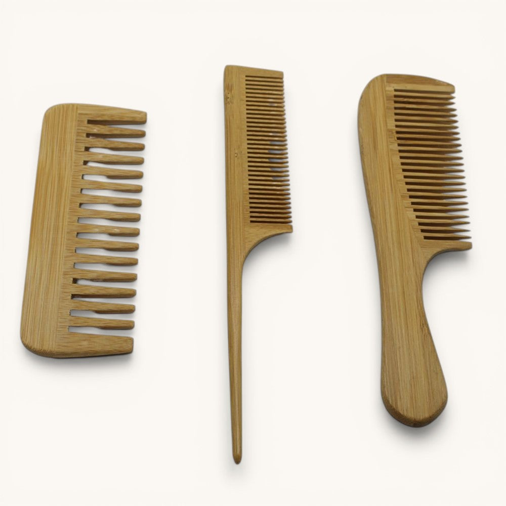 Bamboo Comb Set